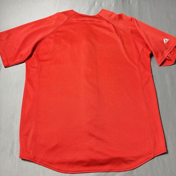 Los Angeles Angels of Anaheim Jersey Majestic Adult Large Red Blank MLB 2013 - Picture 2 of 12